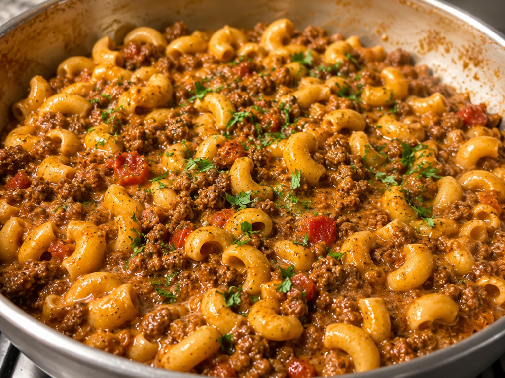 Beefy Chili Mac