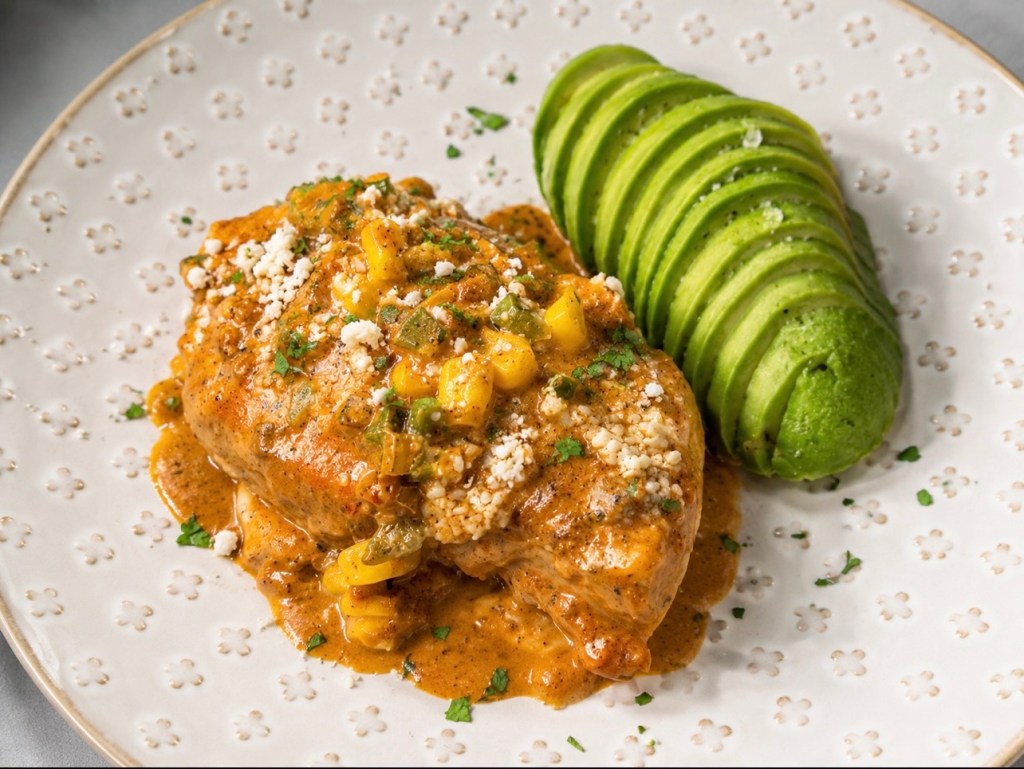 One-Skillet Creamy Fajita Chicken