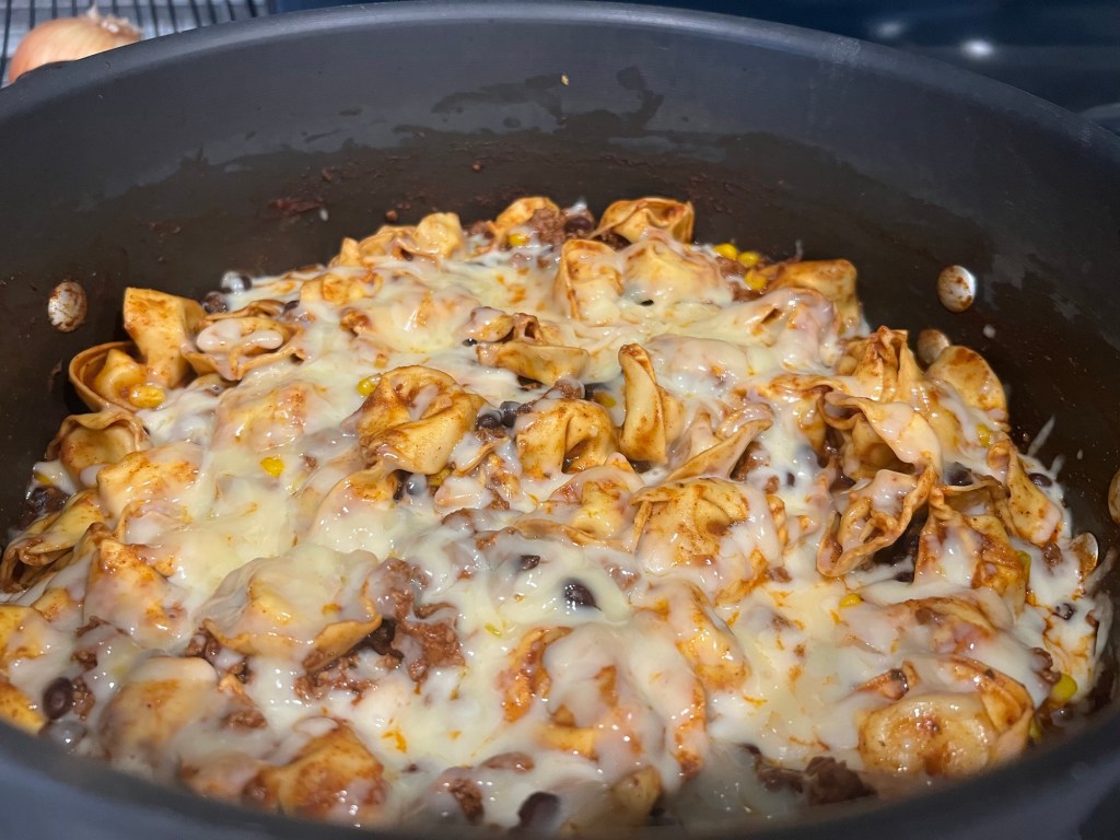 Spicy Beef Enchilada Tortellini
